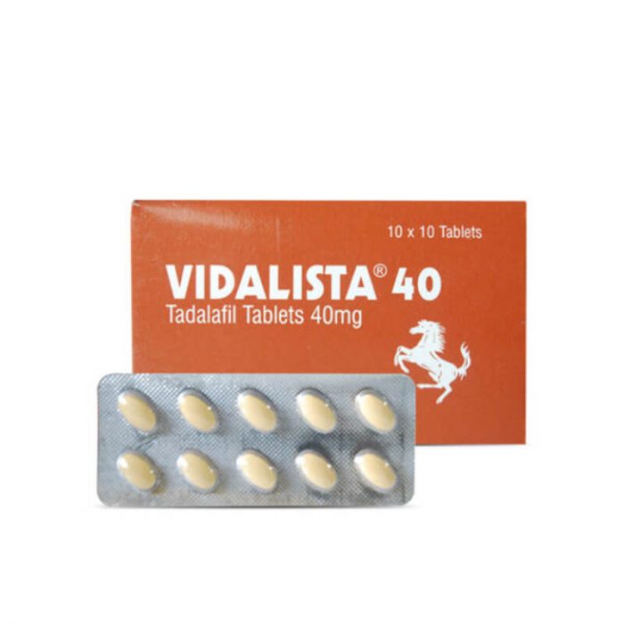 Vidalista 40mg 犀利士學名藥 10顆裝｜36小時超強續航