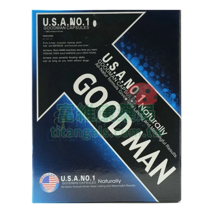 Goodman增大丸 60顆｜壯陽補腎・增強勃起・延長持久｜美國原裝配方