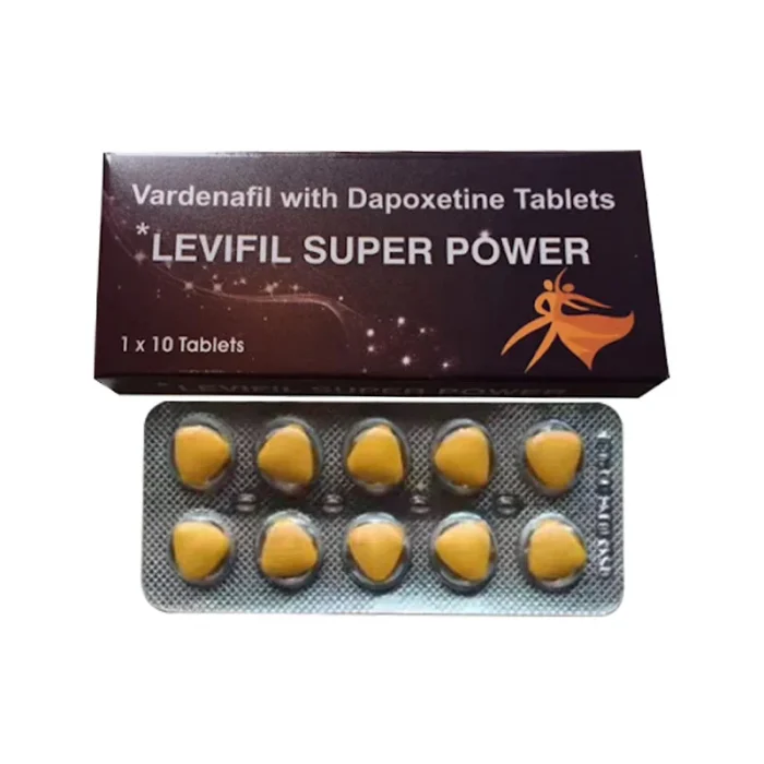 超級樂威壯雙效錠 Levifil Super Power 40mg/60mg 10顆｜勃起延時雙效合一一次到位