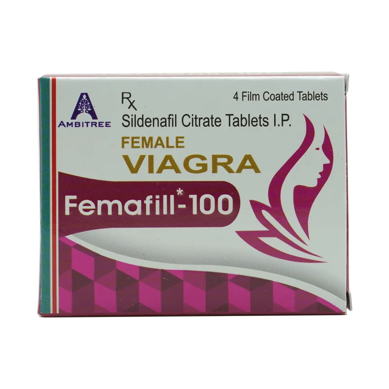 Femafill-100 女性威而鋼 100mg 4錠裝｜提升敏感度、改善乾澀、30分鐘快速起效