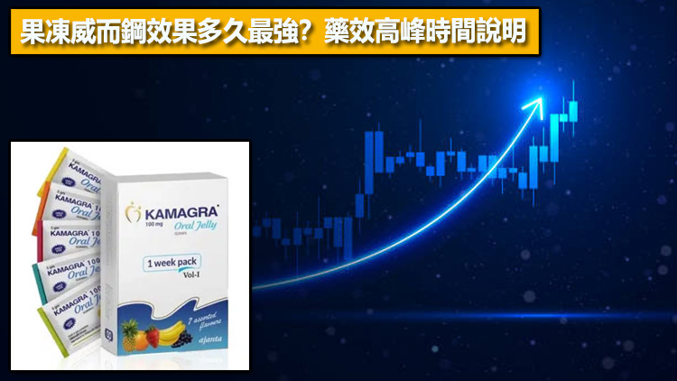 果凍威而鋼效果多久最強？藥效高峰時間說明