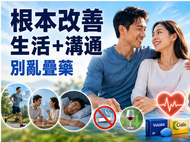 除了藥物,改善勃起功能的根本之道 除了藥物,改善勃起功能的根本之道